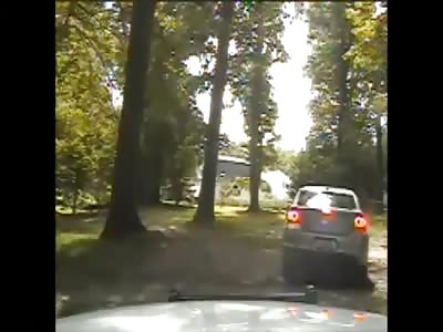  Dashcam Shows Colonial Heights Police Officer Shoot Insane Woman  