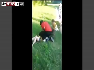Shocking Video:Toddler Tries To Stop Attack On Mother in Salem   