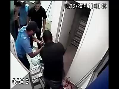 Man loses a LOT of Blood in Work Accident 