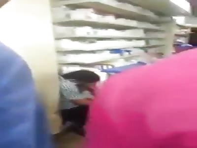 Female Suicide in a Pharmacy 