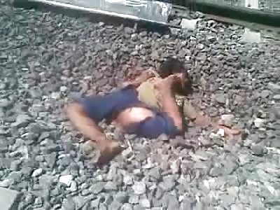 Man is a Twisted Mess after being Hit by a Train 