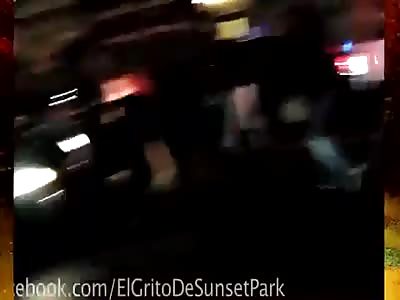 NYPD throw pregnant woman to the ground, bump first!