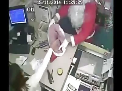 Bad Santa robs a Post Office!