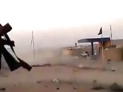 The Ackbar chickens (ISIS), launch a suicide truck against Kurds.