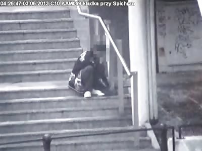 Master Thief Tries to Steal Railing But Gets Caught by Police
