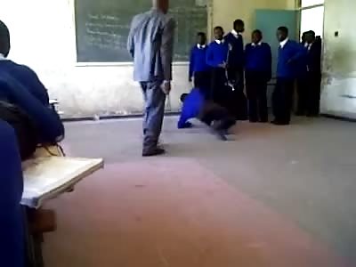 Teacher in Zimbabwe Whoops His Students Asses for Watching Porn on Their Cell Phones