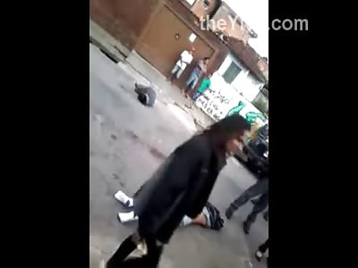 Pretty Girl Shot out of her Sneakers and Thug Boyfriend is Dying in Total Agony