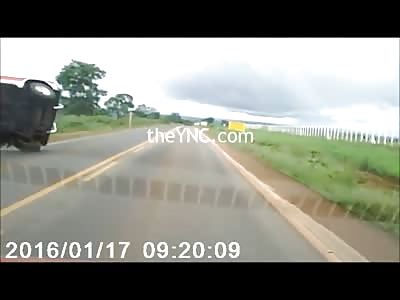 Passenger Brutally Ejected from Vehicle 