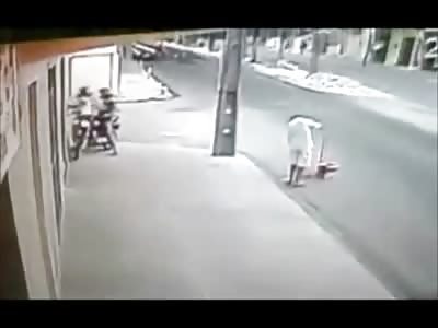 Thieves Panic and Shoot Motorcycle Rider Dead Trying to Steal His Bike to Get Away