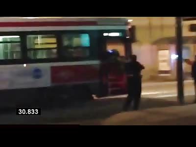 Forceful Toronto Police Fatally Shoot Knife Wielding man on a Bus
