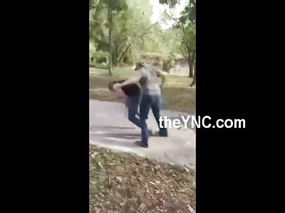 Dude Annihilates His Opponent with Epic Punch