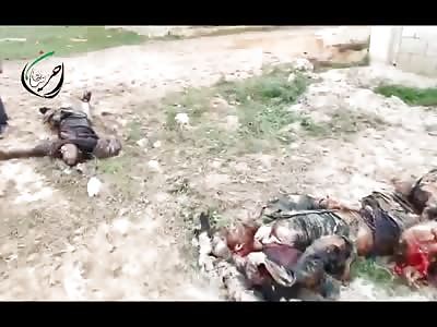 Iranian Shia Afghan Gangs & Hezbollah Wiped out in Ratyan Aleppo