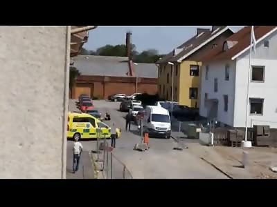 Man With a Knife is Shot and Killed in Sweden by Police