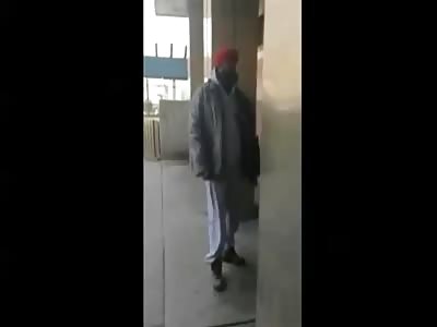 Crackhead Gets a Whoopin'