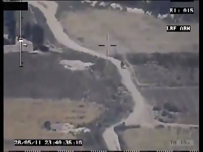 A-10 Warthog Vaporizes Taliban On Motorcycle