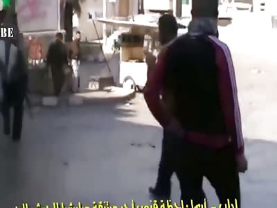 Syrian Sniper Pops Another Noggin
