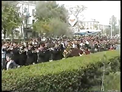 Terrorist act in Kaspiysk. Dagestan 2002