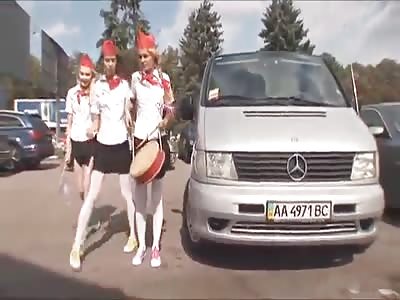 Ukrainian sluts meet to American tourists