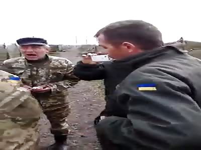 Drunken soldiers of the Ukrainian army
