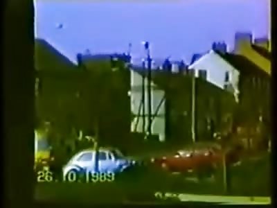 IRA attack British Army Barracks Co Armagh Northern Ireland 1989