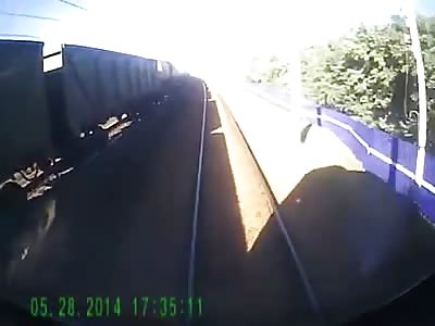 4 kids hit by train