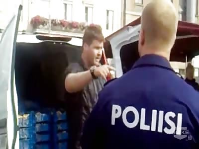Police beats illegal seller 