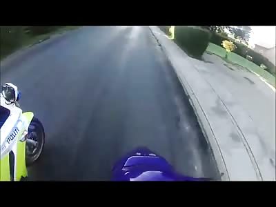 ESCAPE THE POLICE WITH A MOPED