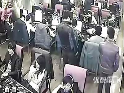 dont get caught stealing in a china internet cafe