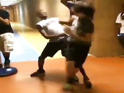 White dude slaps black kid back into slavery 
