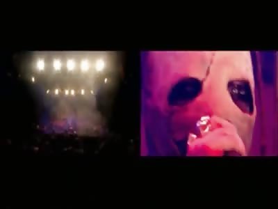 Slipknot's Dj Punches Fans because they won't get down
