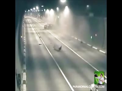 Paranormal Causing car crashes all in the same point?