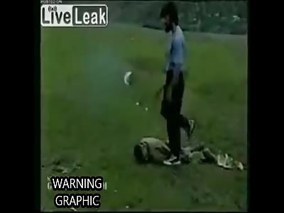 Brave Guy tries to run away during Dagestan Massacre 1999
