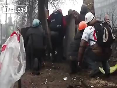 Ukraine Protesters Shot Dead