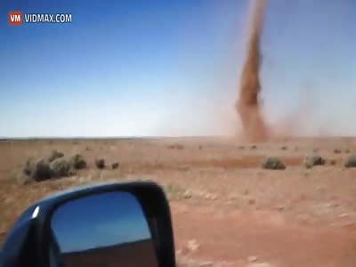 IDIOT GOES INTO DUST TORNADO