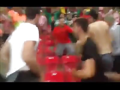 World Cup Stadium Fight - Mexico vs. Croatia