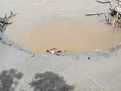 Pedophile found dead in the River 