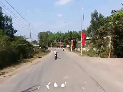 Scooter Head on collision 