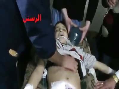 Syria Homs Child's Last Moments