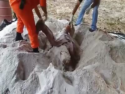 MAN WAS ROBBED, TORTURED, KILLED AN BURIED 