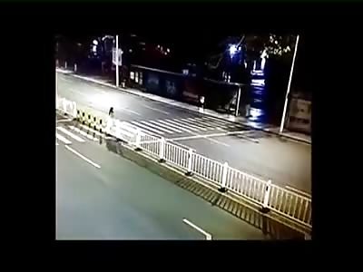 GIRL IS RUN OVER BY A CAR