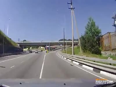 BAD SURPRISE ON THE ROAD