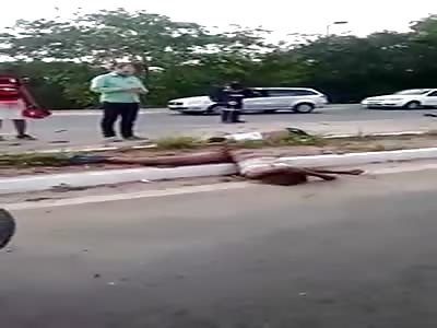 SHOCKING RESULT OF A MOTORCYCLE ACCIDENT (NEW ANGLE)