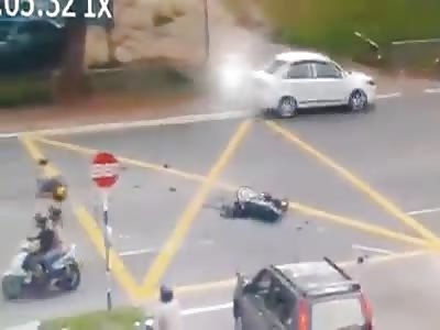 MOTORCYCLE ACCIDENT IN MALAYSIA