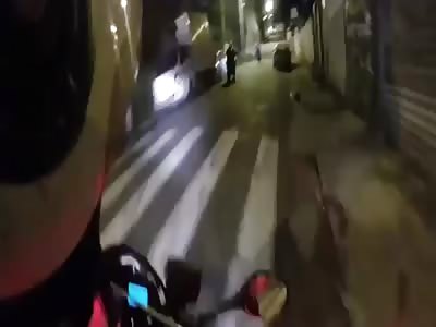 MOTORCYCLE PURSUIT BY THE STREETS