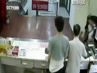 MODERN TIMES: GAMING ADDICT STORMS INTERNET CAFE IN CHINA