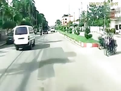 STUDENT IS RUN OVER