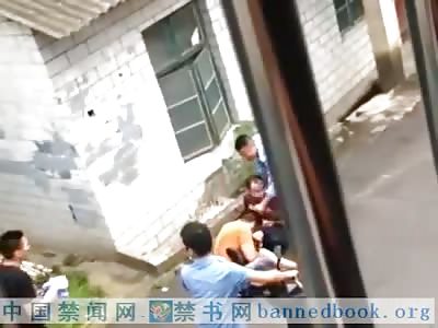 CHINESE POLICE IN ACTION