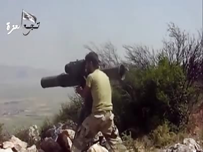 TOW MISSILE HITS THE TARGET