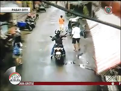 MAN IS KILLED ON THE STREET