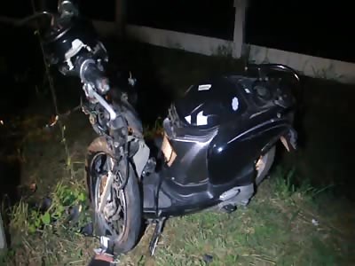 24 YEAR OLD MAN SERIOUSLY INJURED IN MOTORCYCLE ACCIDENT